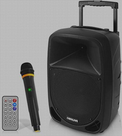 Mini Máquina de Karaoke con 2 Micrófonos Inalámbricos Juego de Micrófono de  Altavoz RGB Portátil de 5200 MAh PA Estéreo Recargable 53 para Fiesta en  Casa