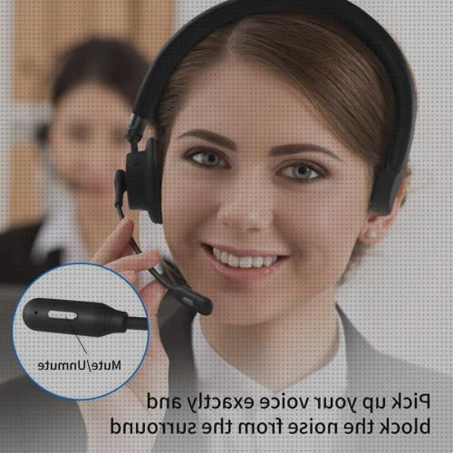 YUWAKAYI Auriculares Bluetooth con Micrófono, V5.0, Mic Mute