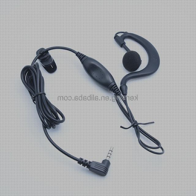 Auriculares Walkie Talkie, 2PCS ABS T Head Auricular para Motorola