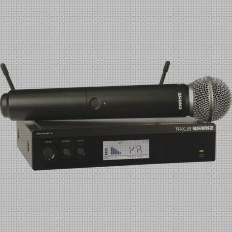 Las mejores marcas de manos microfonos inalambricos micrófono inalámbrico de mano blx24 sm58 shure