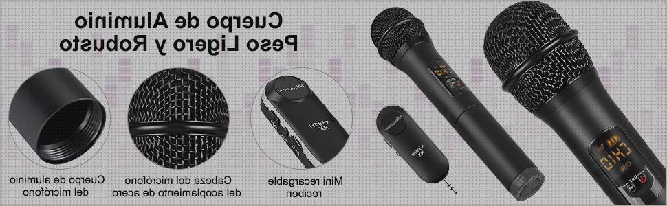 Las mejores micrófono inalámbrico ksr casco inalámbrico e1355 teclado inalámbrico telwvision micrófono inalámbrico k380h