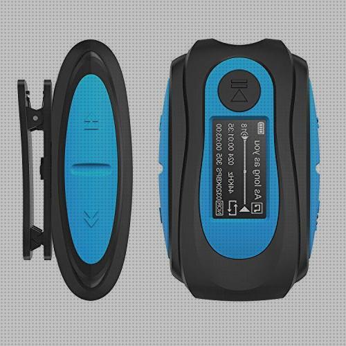 AGPTEK Mp3 Acuatico 8GB con Pantalla, S07 Clip Reproductor MP3 Waterproof  IPX 8 Soporta Rdaio FM, Aleatorio Modo para Nadar, Correr, Azul :  : Electrónica