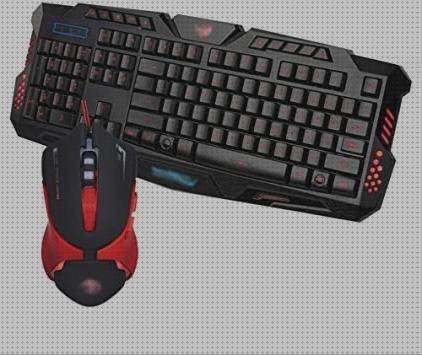 Las mejores marcas de packs ratones teclados pack teclado raton inalambrico rojo