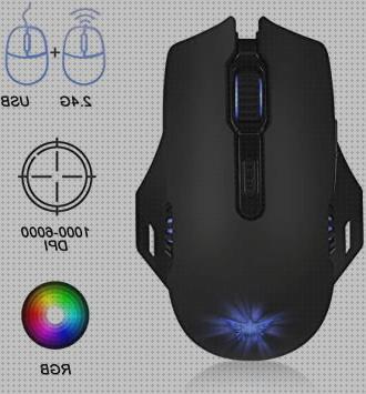 Las mejores auricular inalámbrico gaming ratón gaming inalámbrico con luces