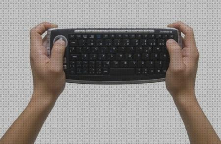 Mini teclado multimedia USB, teclado inalámbrico USB 2.4G, Trackball,  controlador de teclado inalámbrico y mouse combinado con panel táctil para