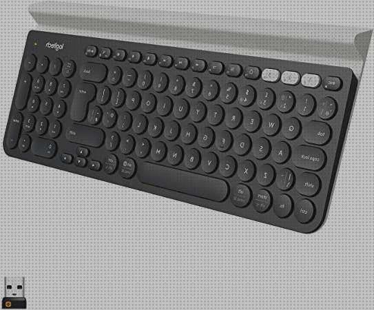 Este bonito y compacto teclado Bluetooth de Logitech ha bajado a