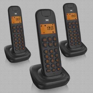 Alcatel XL535 Duo Pack 2 Teléfonos Inalámbricos DECT Negros